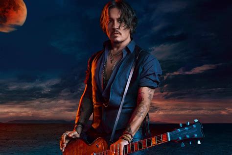 johnny depp dior commercial guitar|johnny depp commercial with wolves.